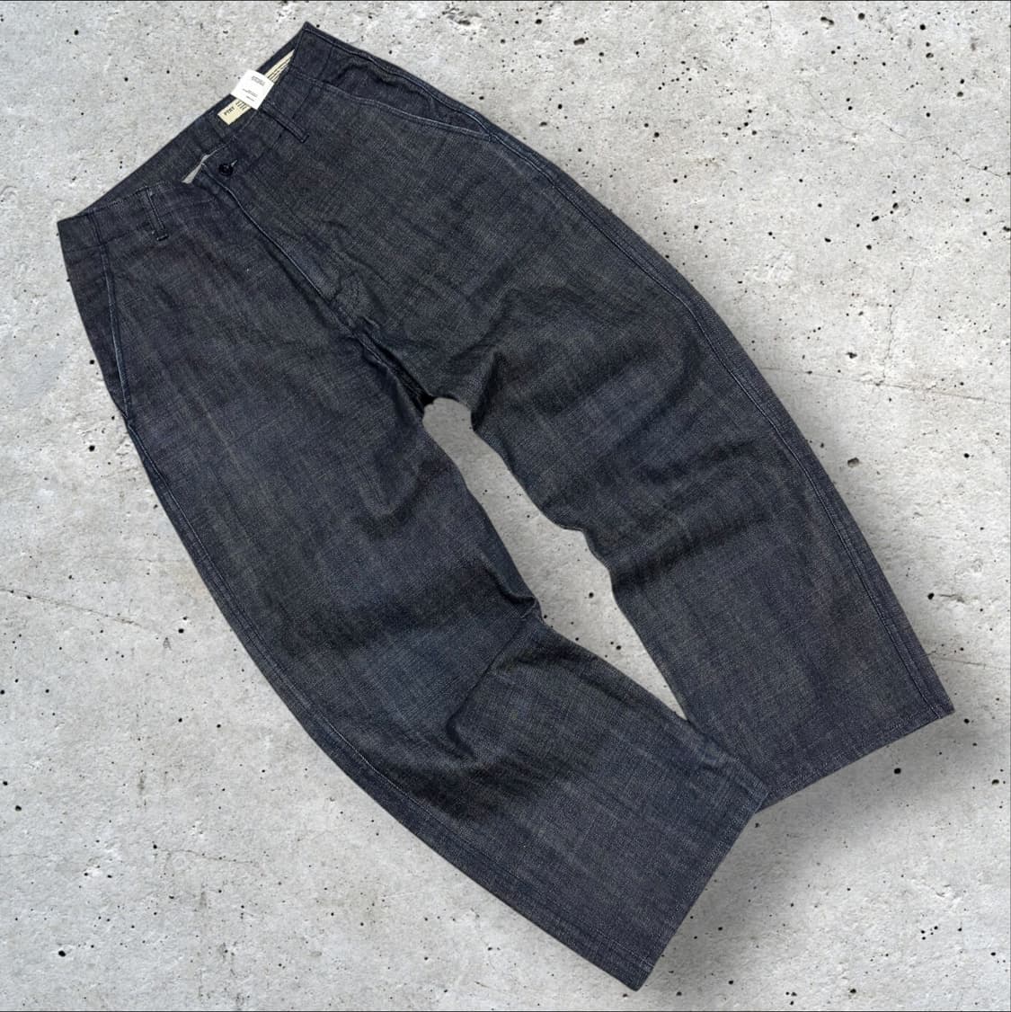 [1] 포터리 논워시드 진청 데님 팬츠 청바지 C382 상품이미지1