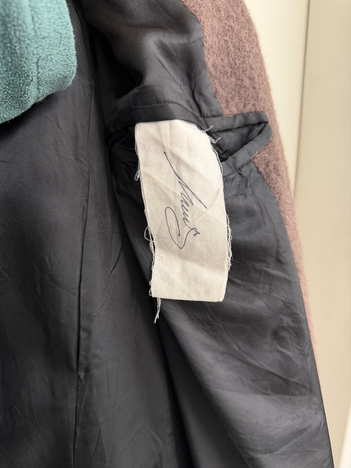 일본빈티지 토프브라운 롱코트 상품이미지9