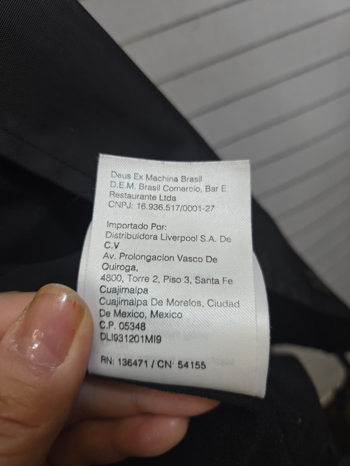 데우스 엑스 마키나 코치 자켓 블랙 M 상품이미지5