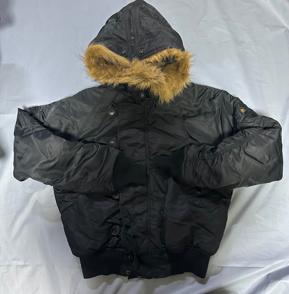 알파인더스트리 N2B 항공점퍼 블랙  상품이미지1