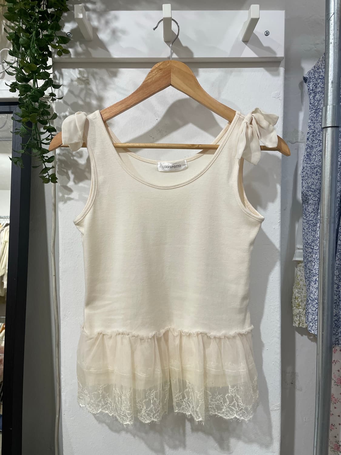 ribbon lace sleeveless 상품이미지7