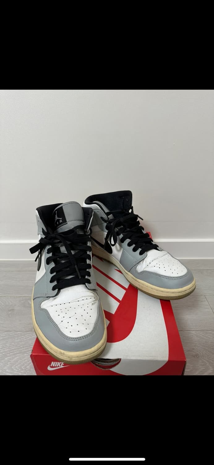 나이키 조던 1 미드나잇 스모크 그레이 상품이미지5