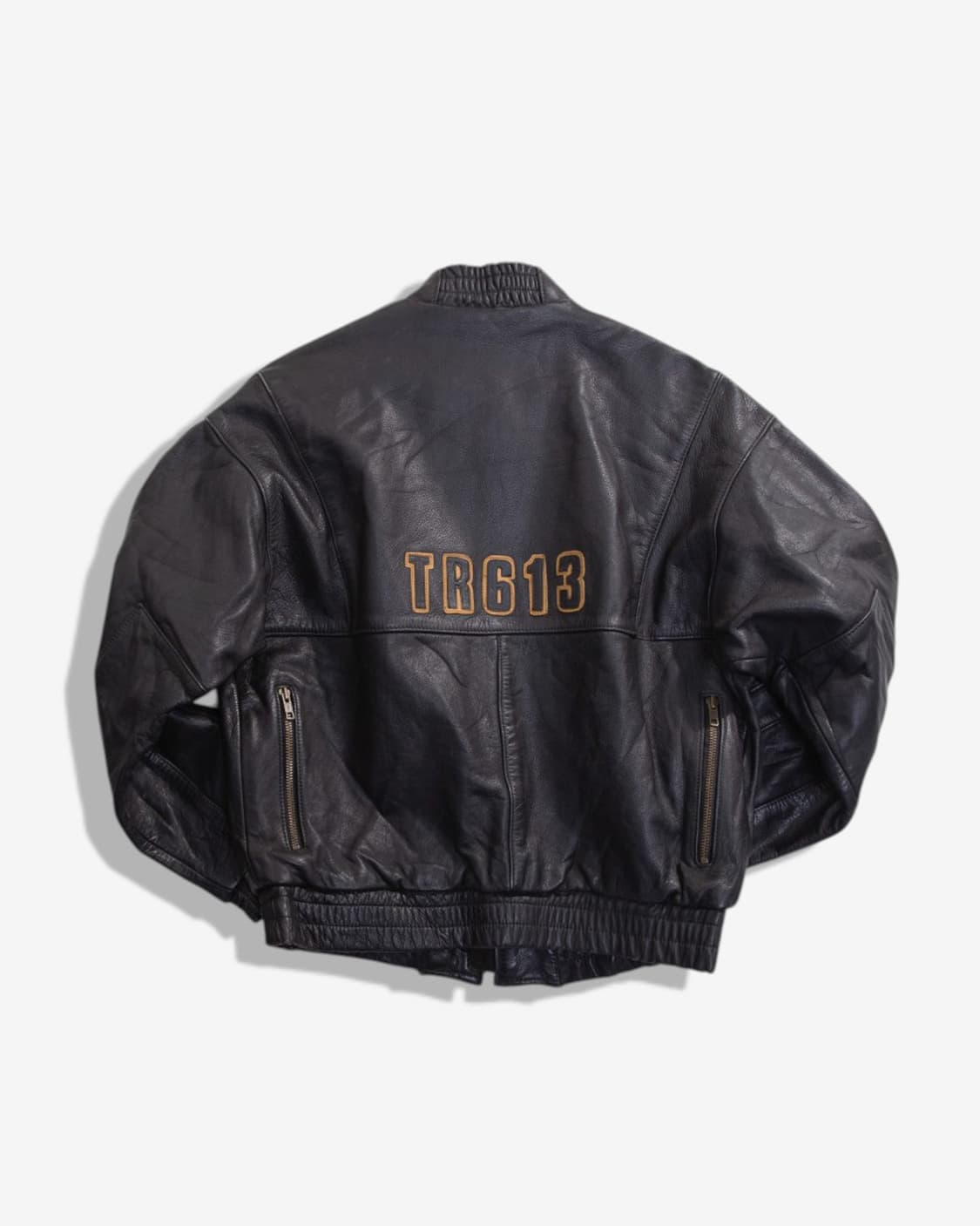 T-1928 90s Top Rider cow hide biker jkt 상품이미지2