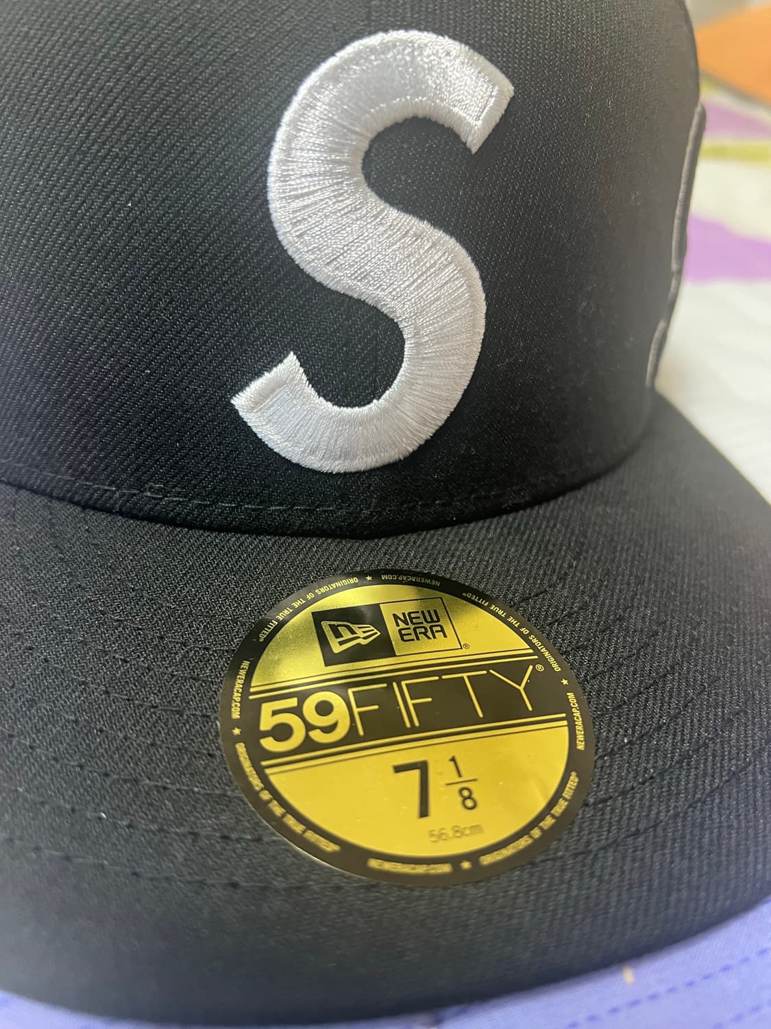 슈프림 멀티 S 로고 뉴에라 718 상품이미지5