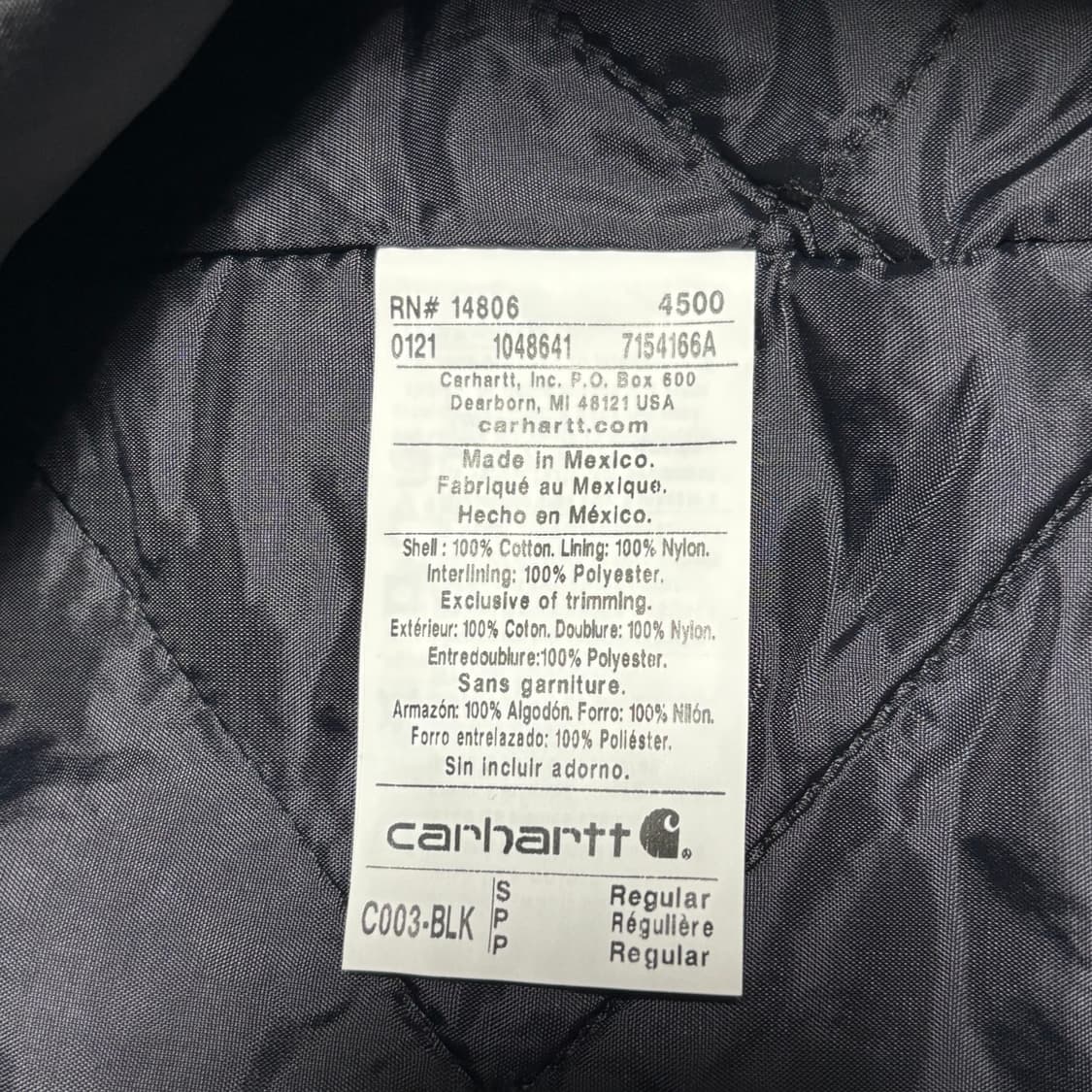 S 칼하트 아크틱 워크 자켓 상품이미지5