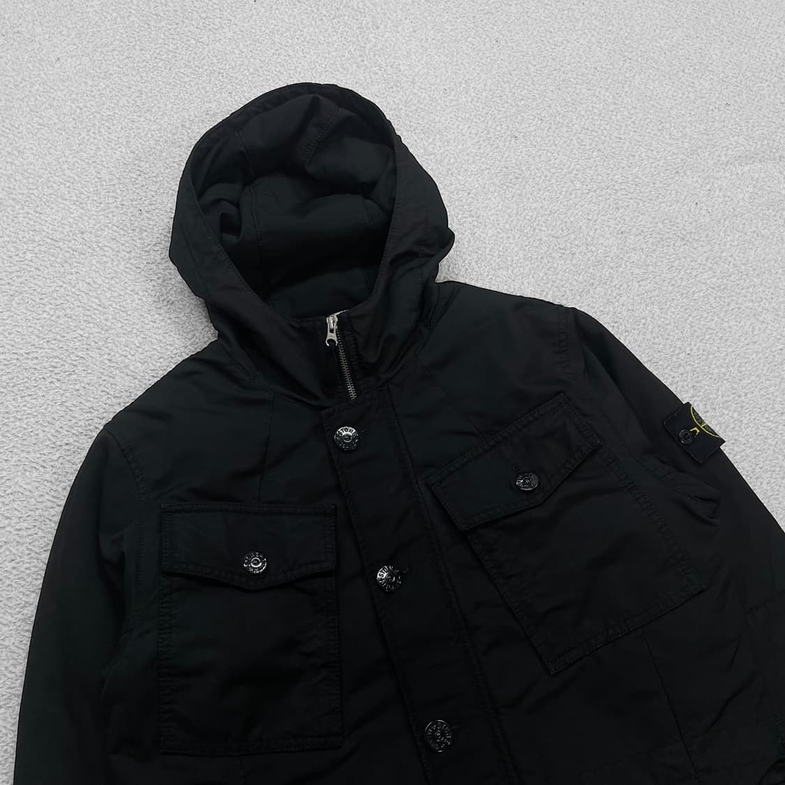 스톤아일랜드 다비드-tc 다운 포켓 후드 점퍼 자켓 상품이미지2