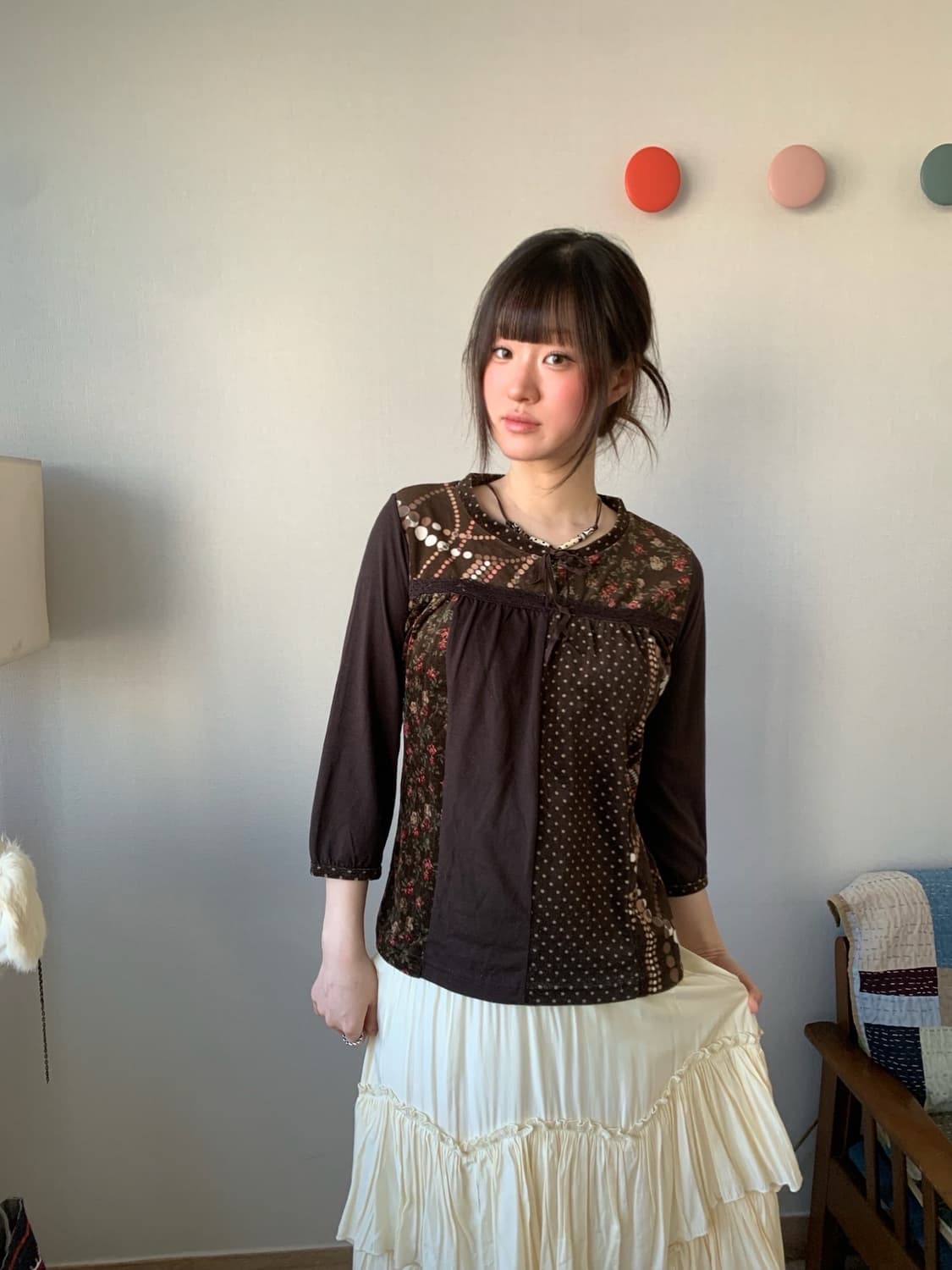 ethnic patchwork blouse 상품이미지3