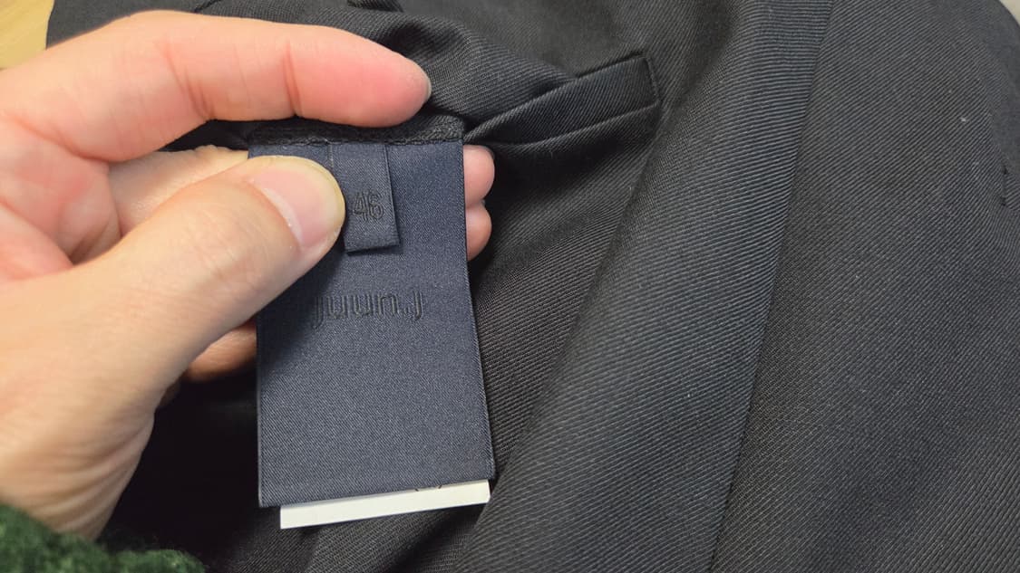 준지 레이어드 스트링 원턱  팬츠 상품이미지6