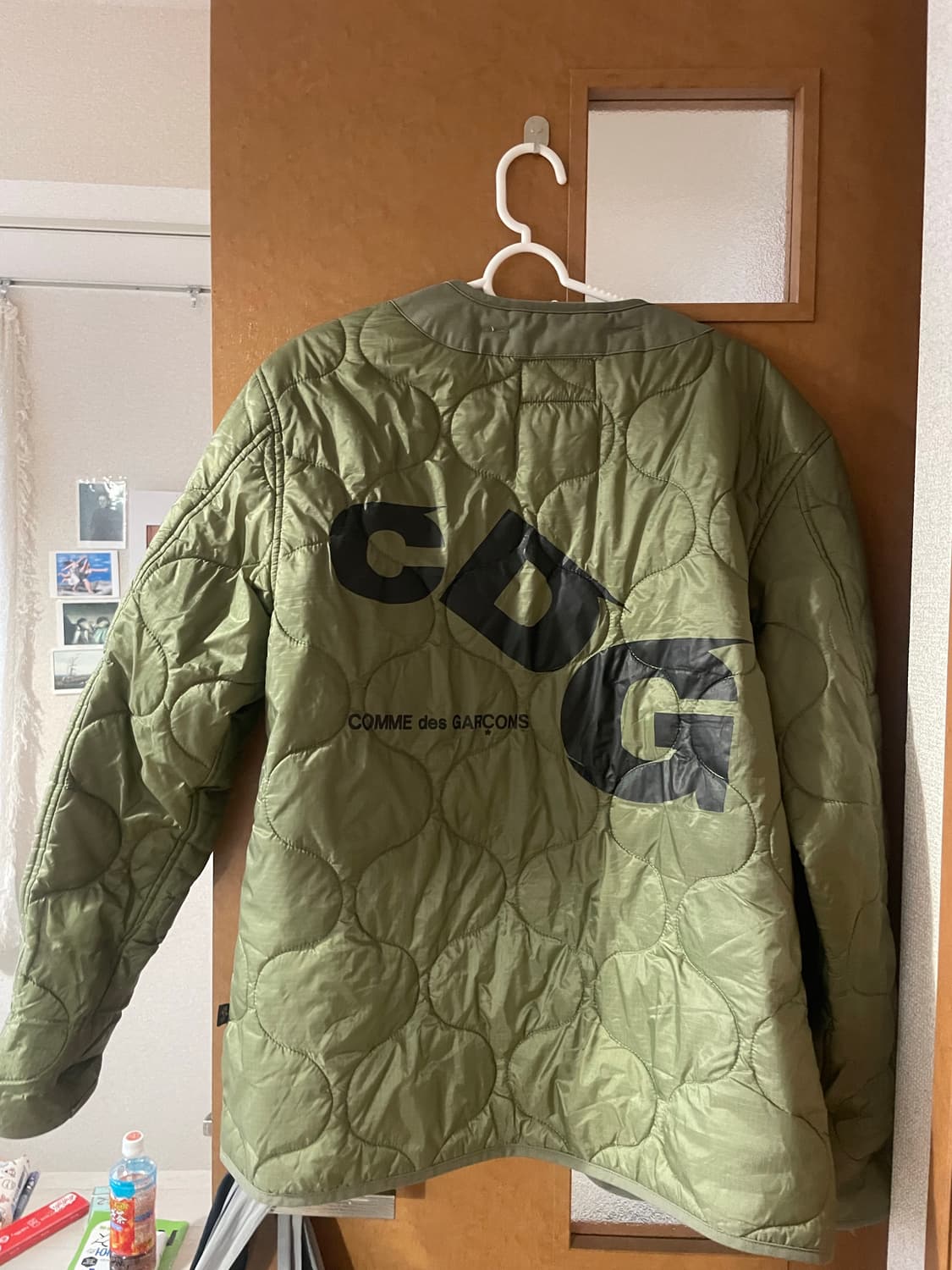 꼼데가르송 CDG X 알파인더스트리 라이너 퀼티드 자켓 깔깔이 S 상품이미지1