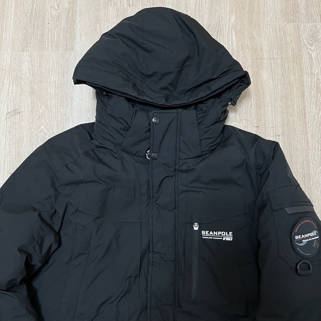 빈폴 와펜 덕다운 고어윈드스토퍼 V60 패딩 L/100  상품이미지2