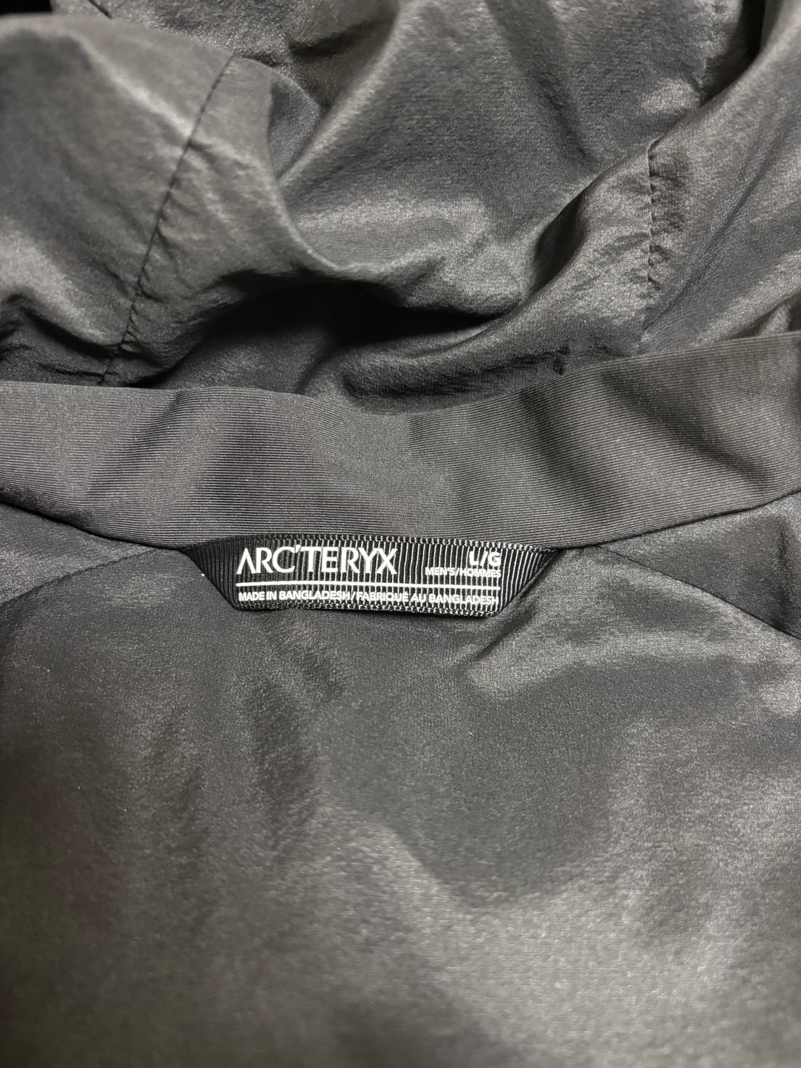 아크테릭스 아톰 AR 헤비웨이트 후디 / L / 블랙 상품이미지4