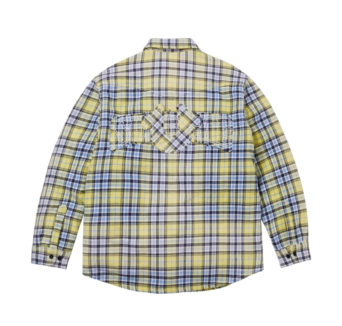 L 슈프림 트루릴리전 퀼티드 체크셔츠 상품이미지2