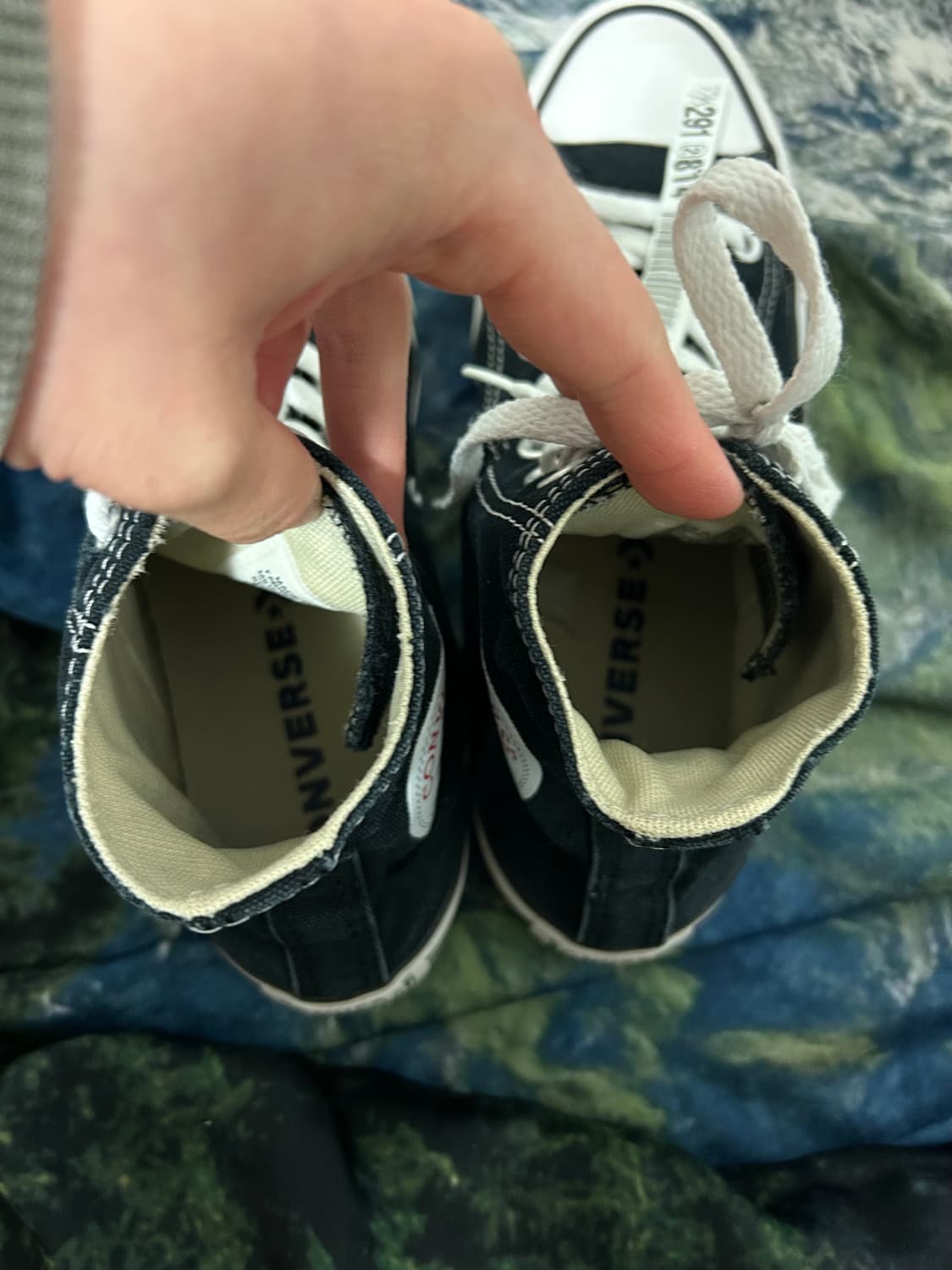 컨버스 척테일러 하이 블랙 상품이미지4