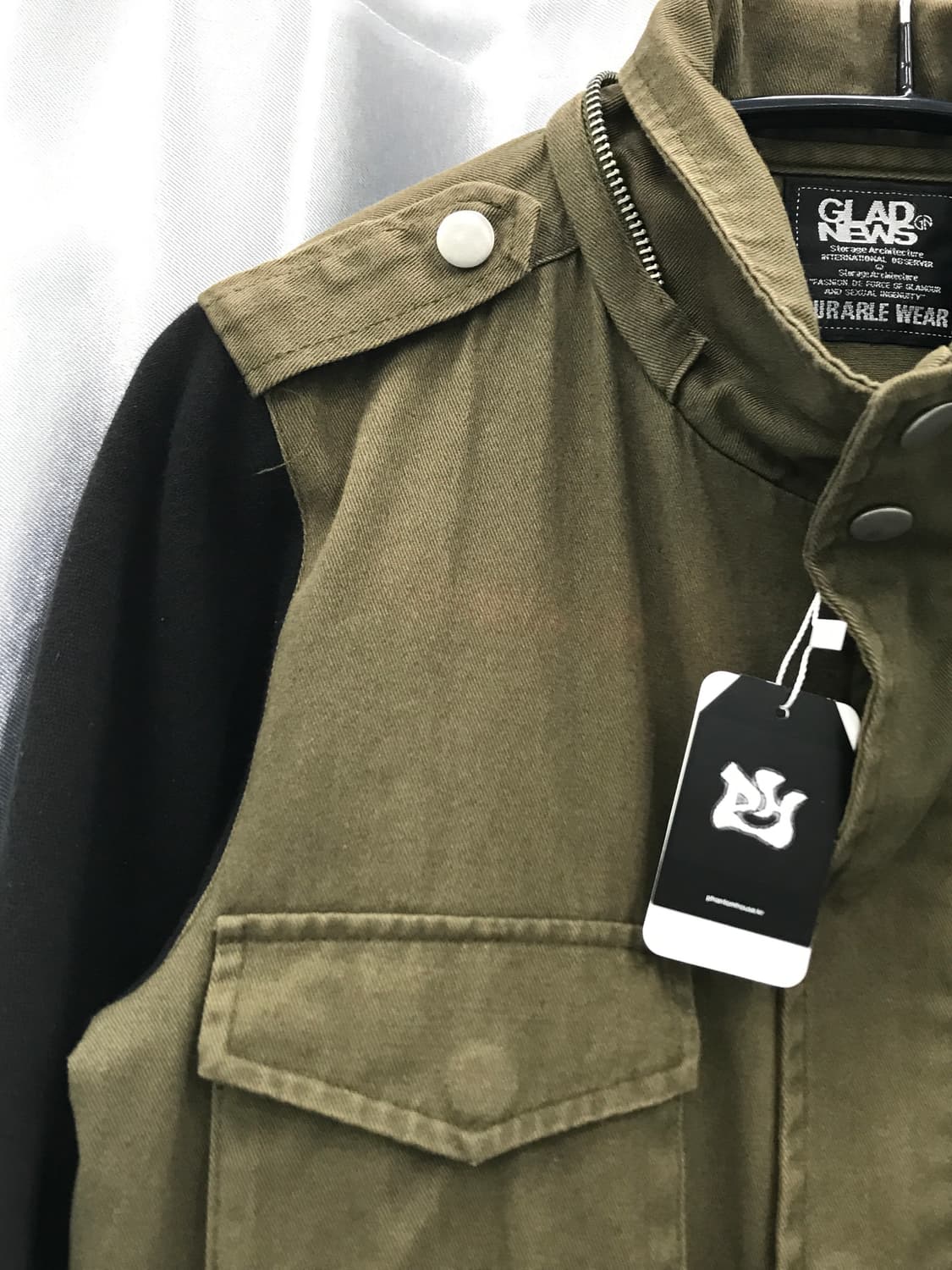 Glad News Khaki Skull militery jacket 상품이미지9
