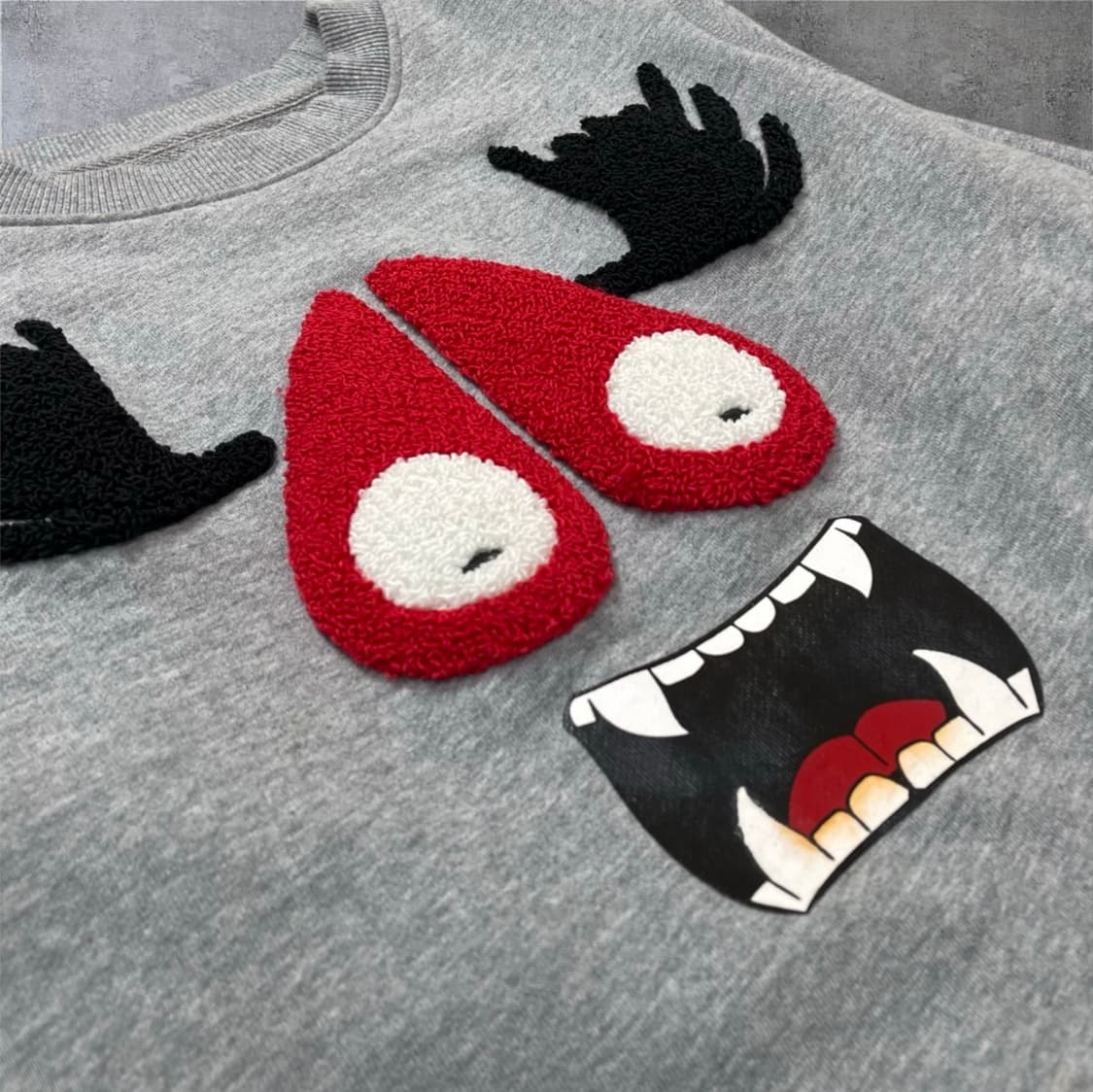 무스너클 Moose knuckles 그레이 무스 몬스터 맨투맨 XS 상품이미지6