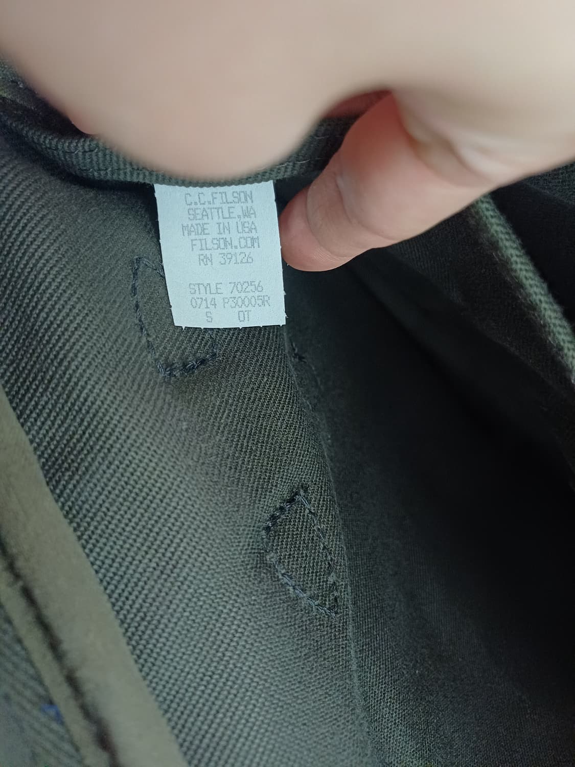 필슨256 오터그린 상품이미지7