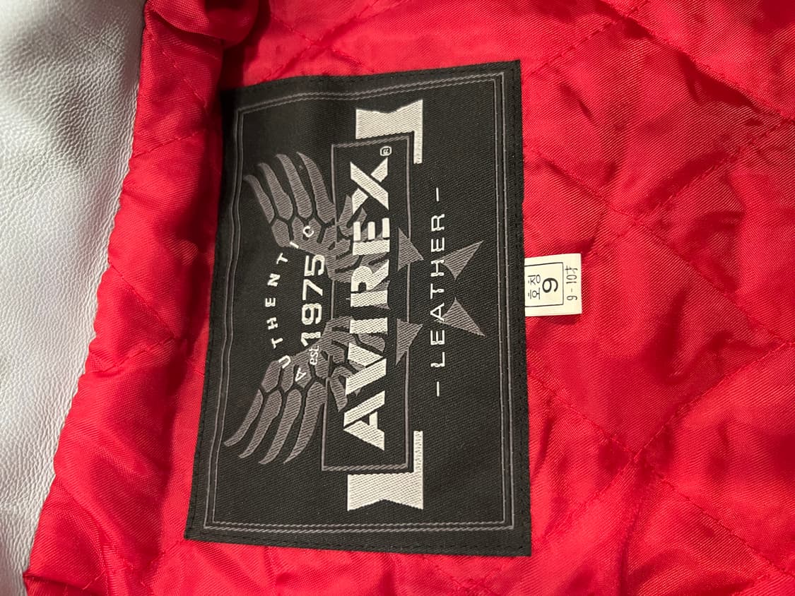 아비렉스 우먼 키즈 양가죽자켓 상품이미지3