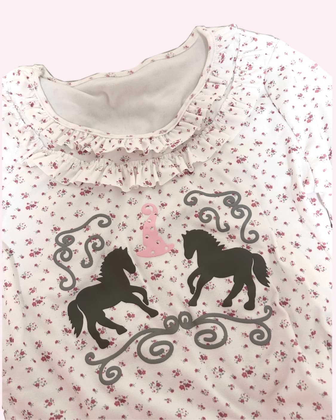 포니 플로럴 레이스 롱슬리브 상품이미지2