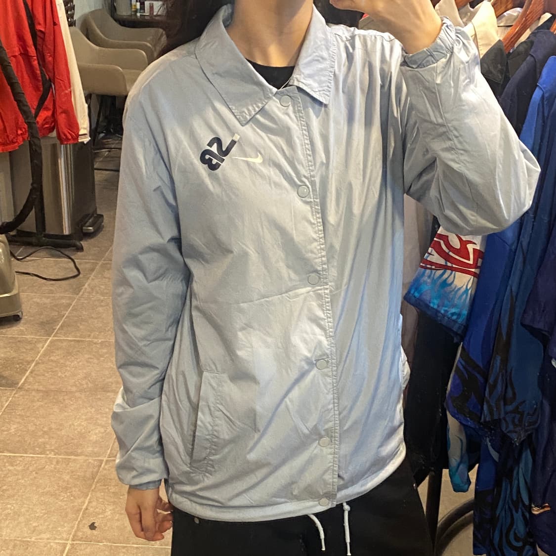 [NO.9] Nike 스카이블루 바람막이 상품이미지2