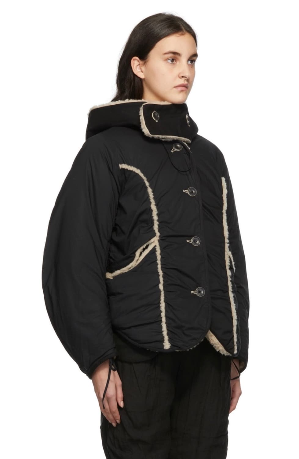 RENLI SU 런리수 리버시블 후드 뽀글이 자켓 (M) 상품이미지5