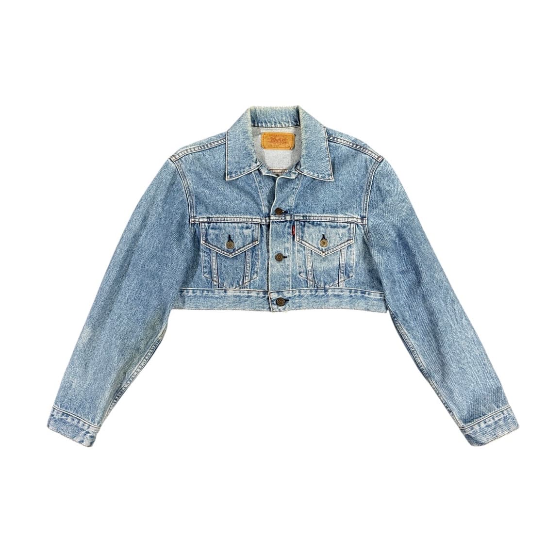 빈티지 리바이스 크롭 데님 자켓 Levis Cropped Jacket 상품이미지1