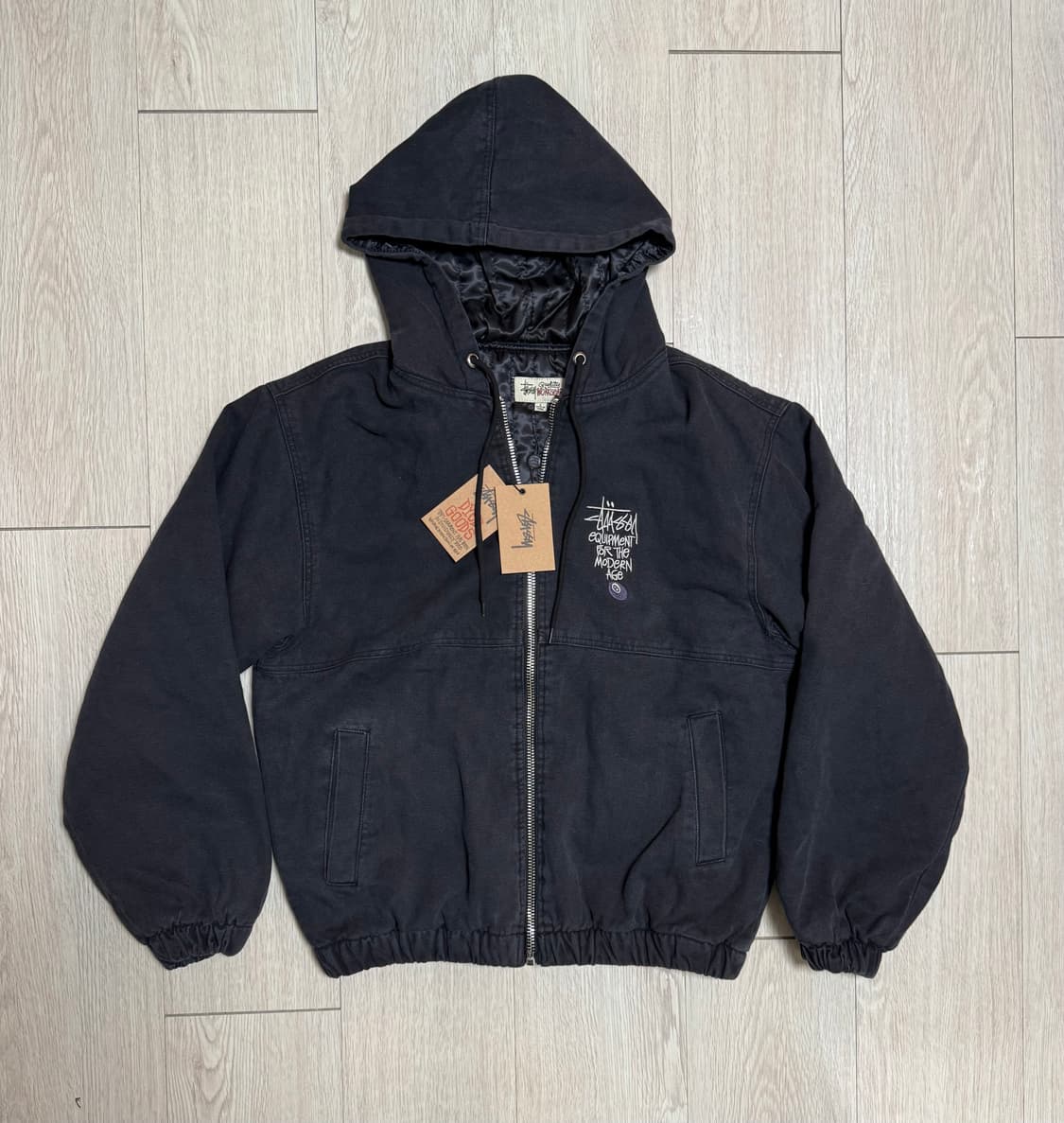 (L)스투시 WORKGRAR 캔버스 워크자켓 상품이미지1