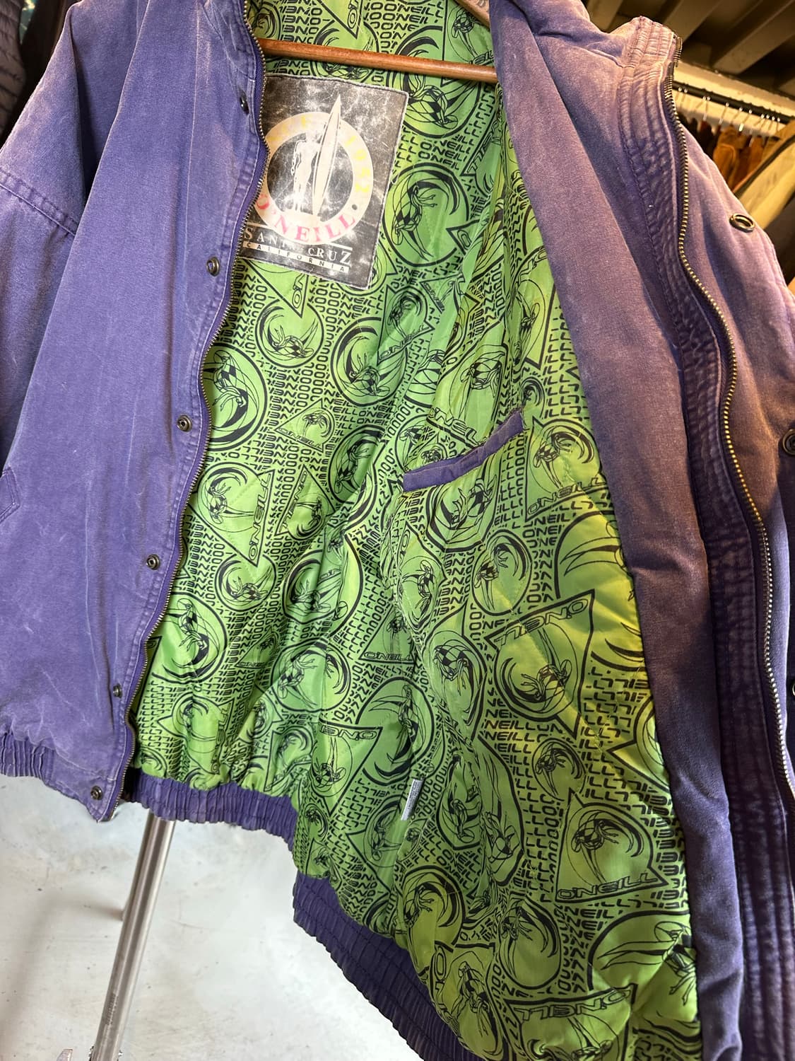 오닐 캘리포니아 페이드 로고 자수 파카 상품이미지9