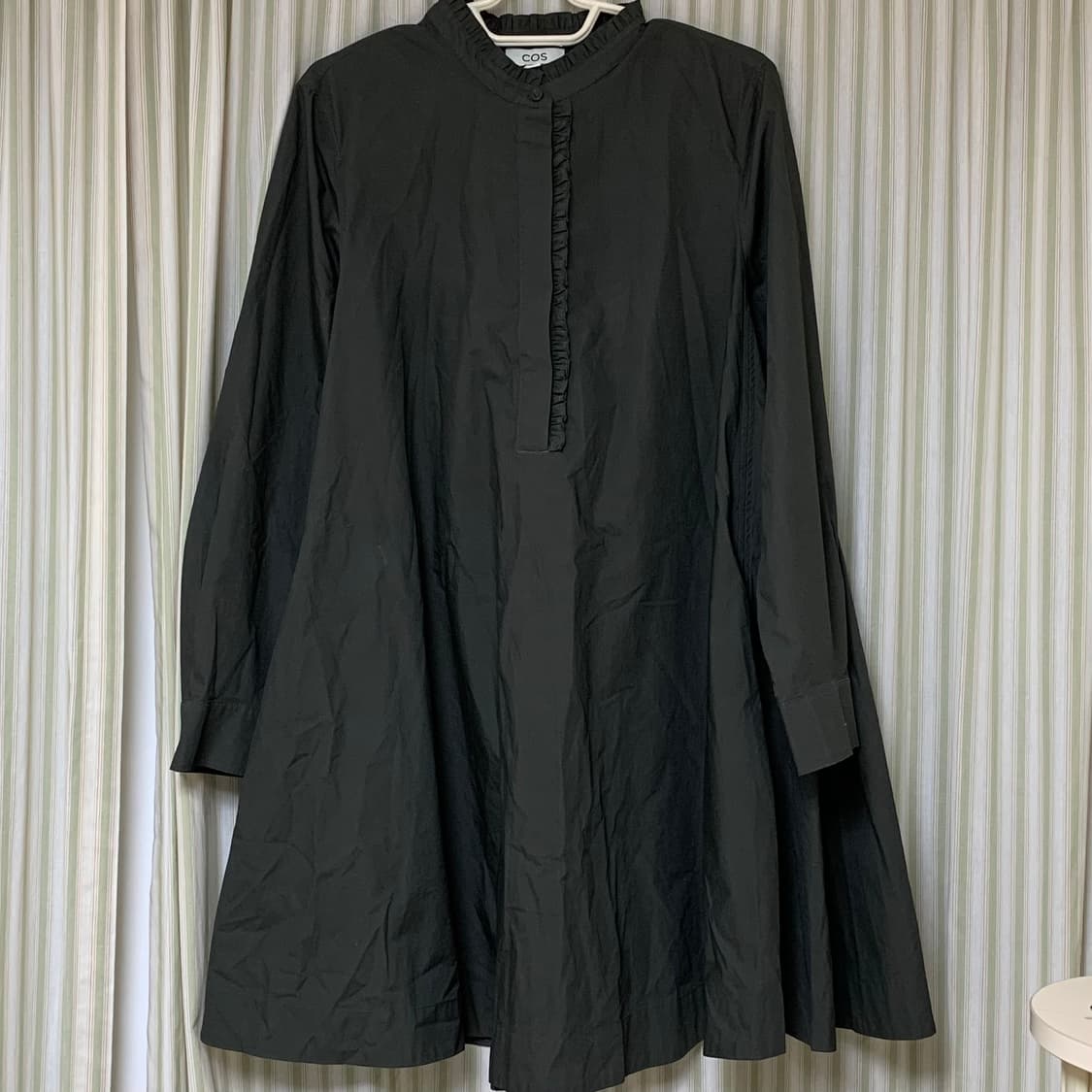 COS 코스 러플 스윙 미니 드레스 상품이미지1