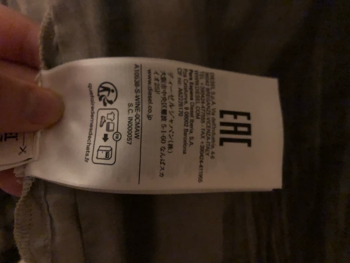 디젤 셔츠 상품이미지6