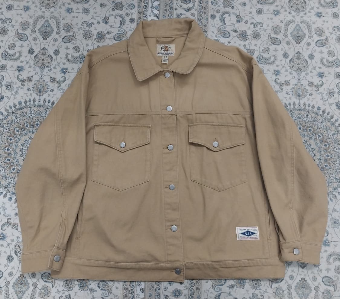 골든베어 베이지  트러커 자켓 M 상품이미지1