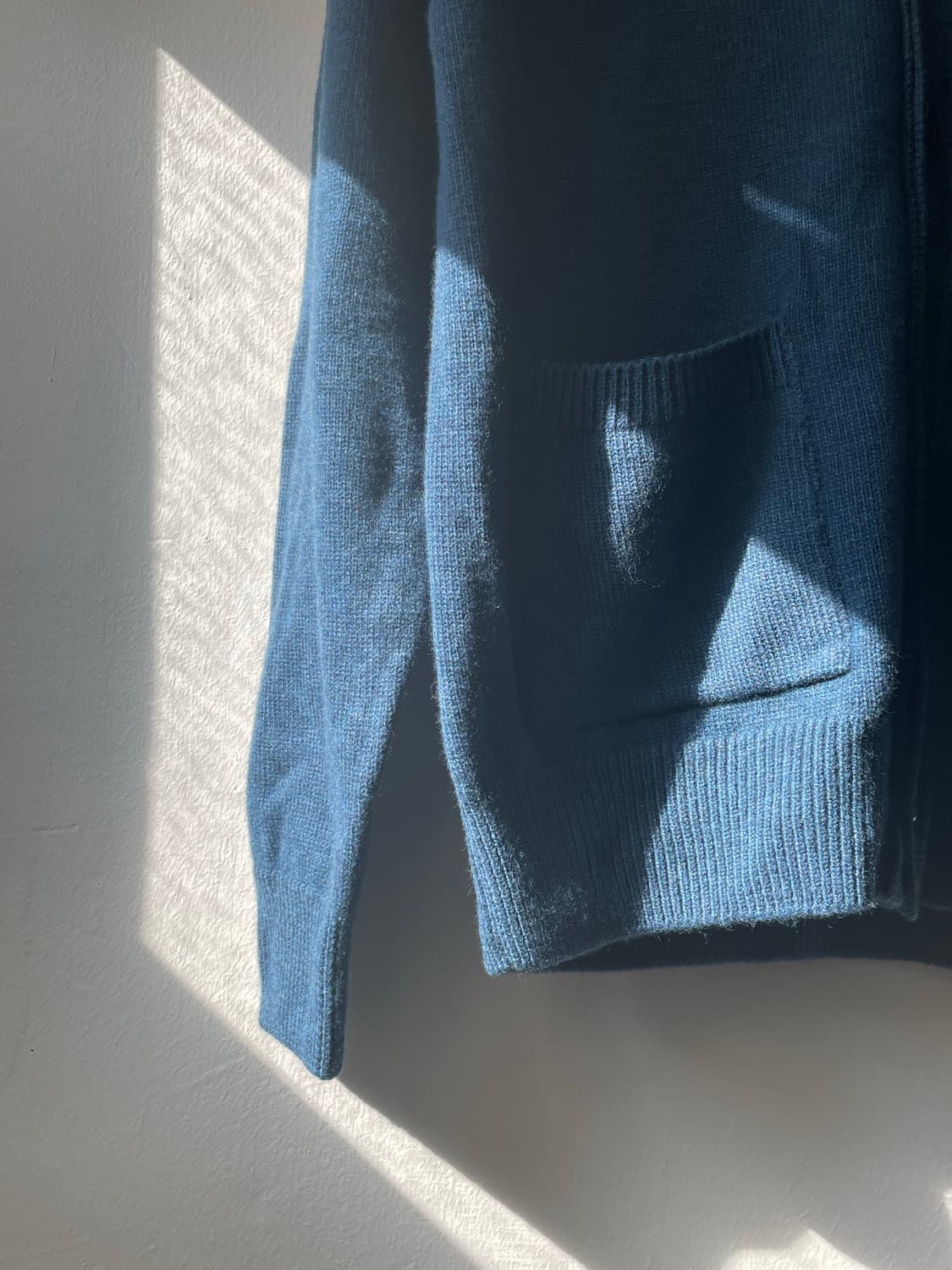 LEIMAN 프리미엄 메리노울100 가디건 딥블루 새상품 상품이미지5