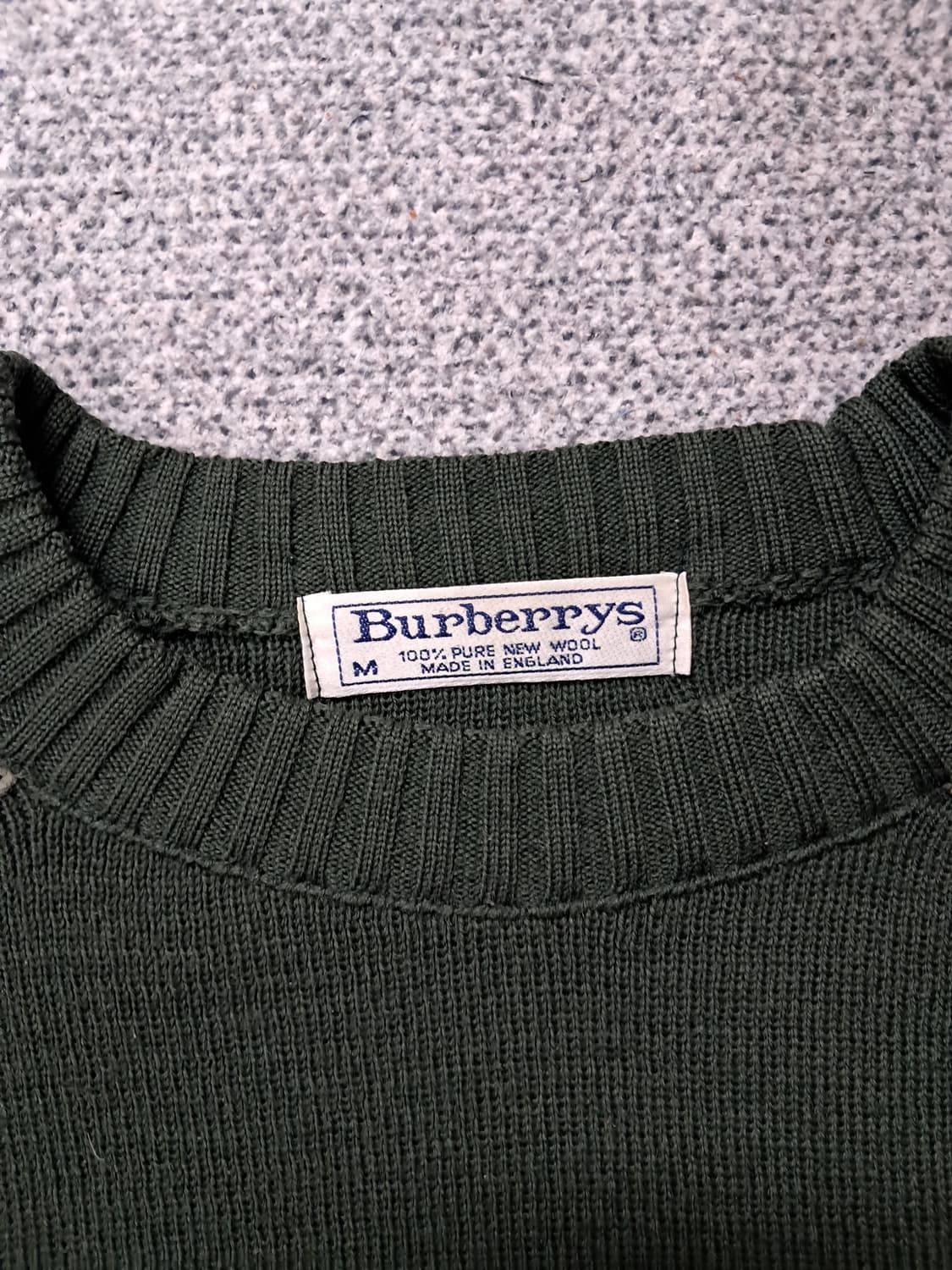 버버리90s 코만도니트 상품이미지2