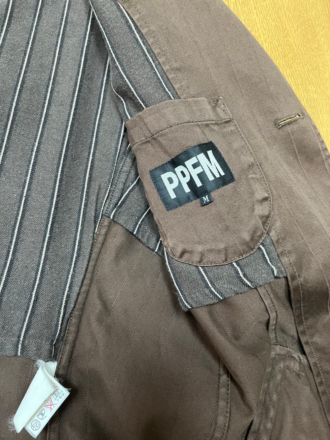 PPFM 브라운 웨스턴 자켓 M 상품이미지3