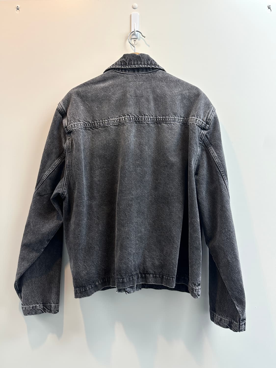 자라 크롭핏 데님 자켓 24FW (XL, 새상품) 상품이미지3