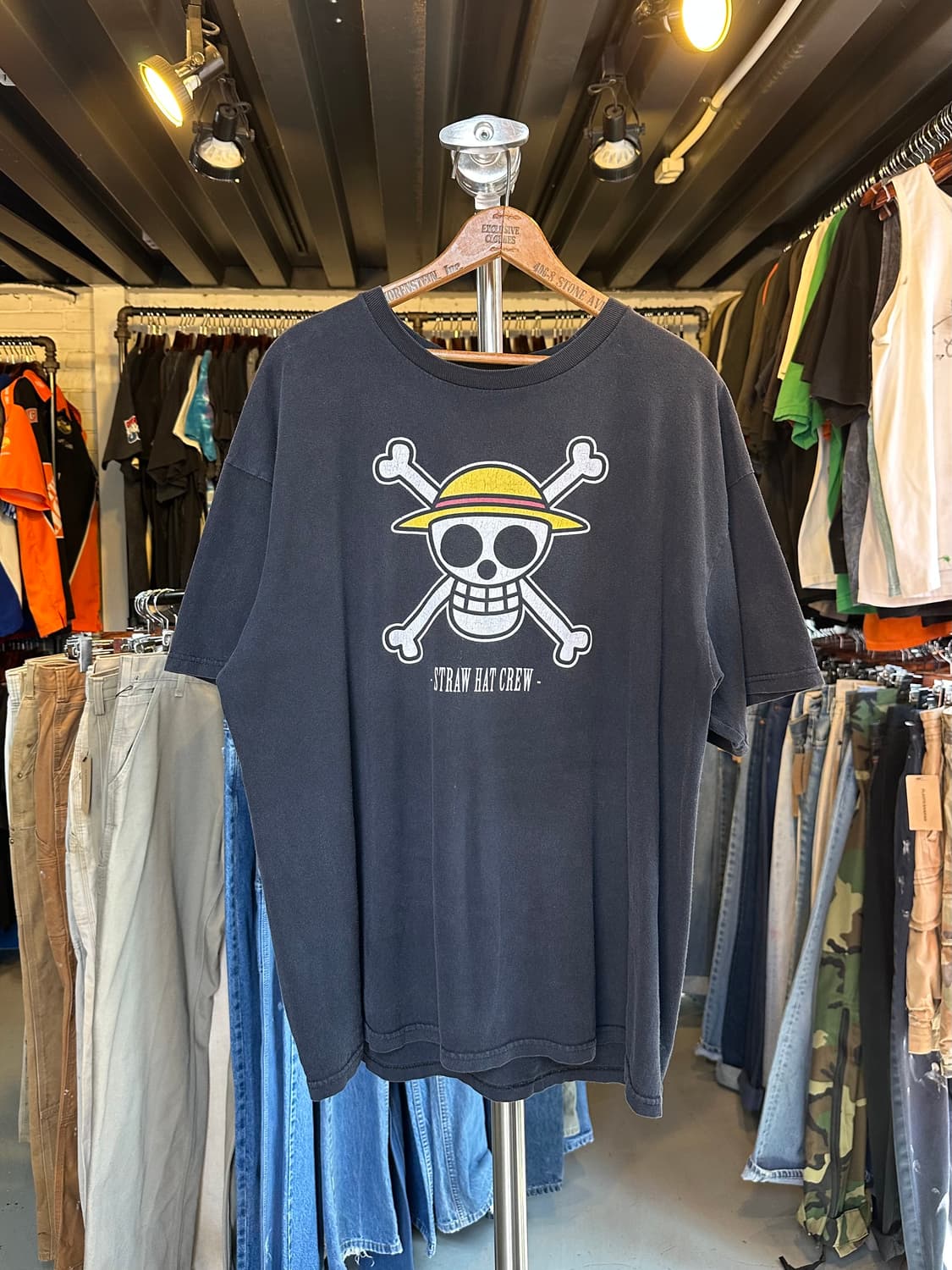 원피스 애니메이션 프린팅 티셔츠 상품이미지1