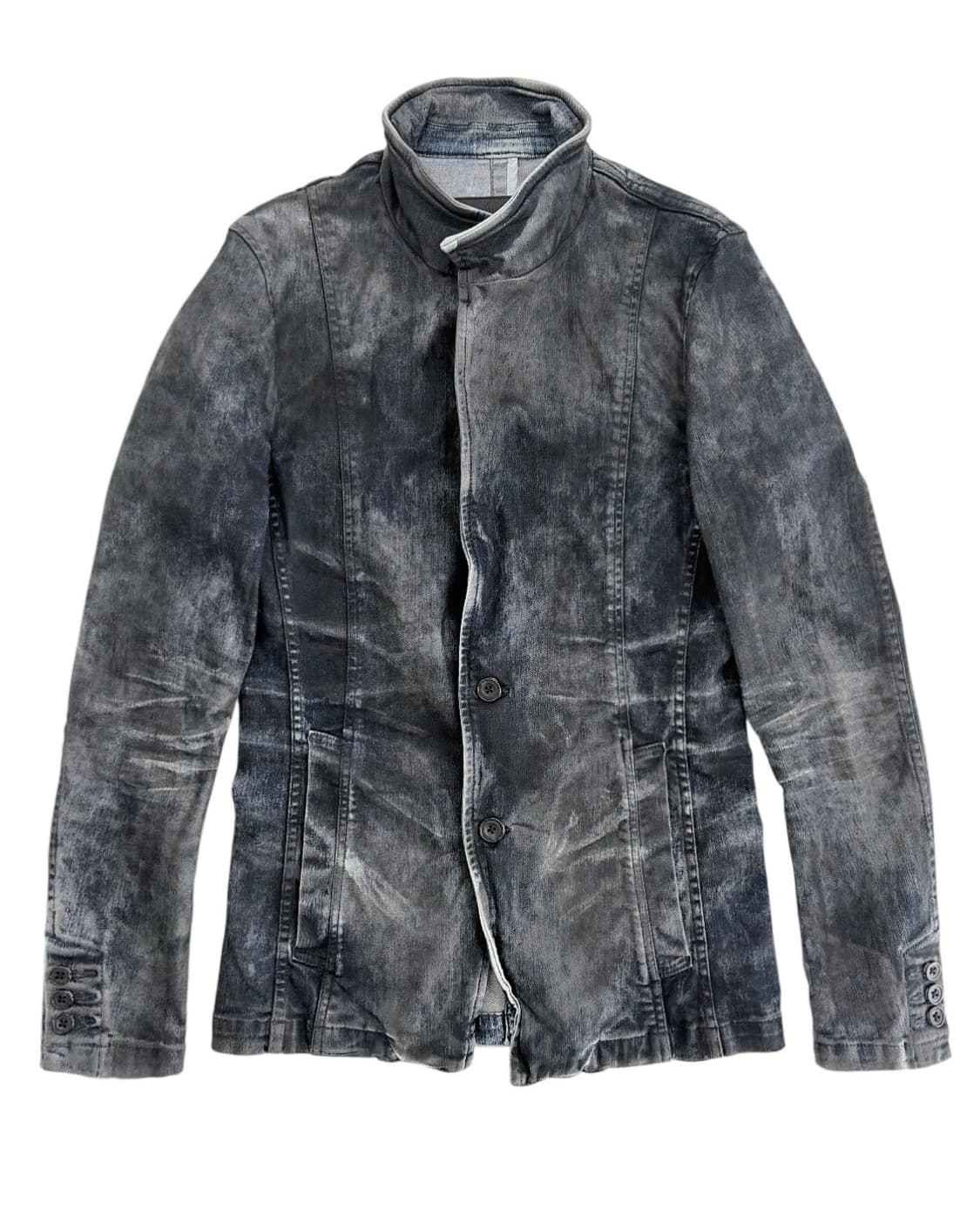 토네이도 마트 더티 워시드 데님 블레이저 자켓 상품이미지4