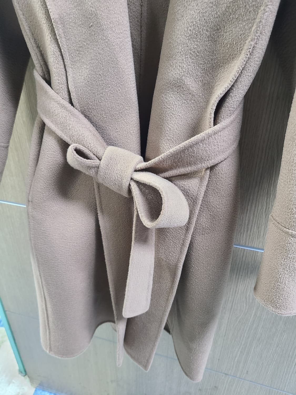 S막스마라 지블링 후드 캐시미어  코트 상품이미지3