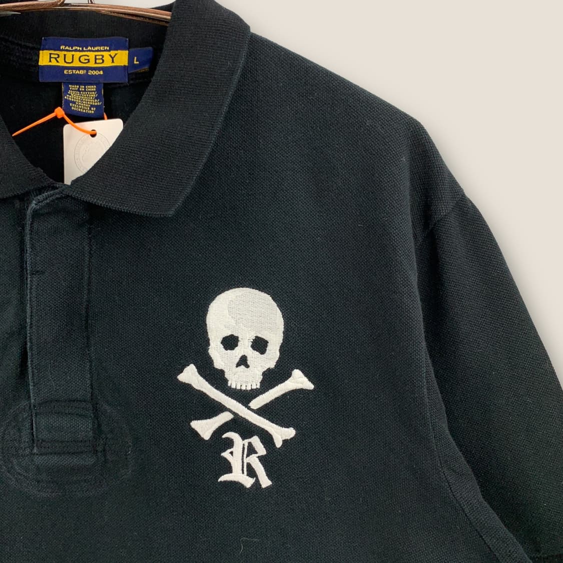 폴로 럭비라인 스컬로고 PK카라티 상품이미지5