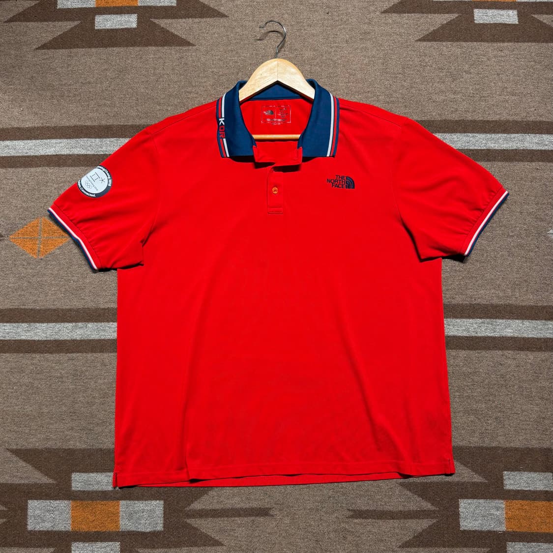 노스페이스 팀코리아 평창 반팔 카라티 XXL 상품이미지1
