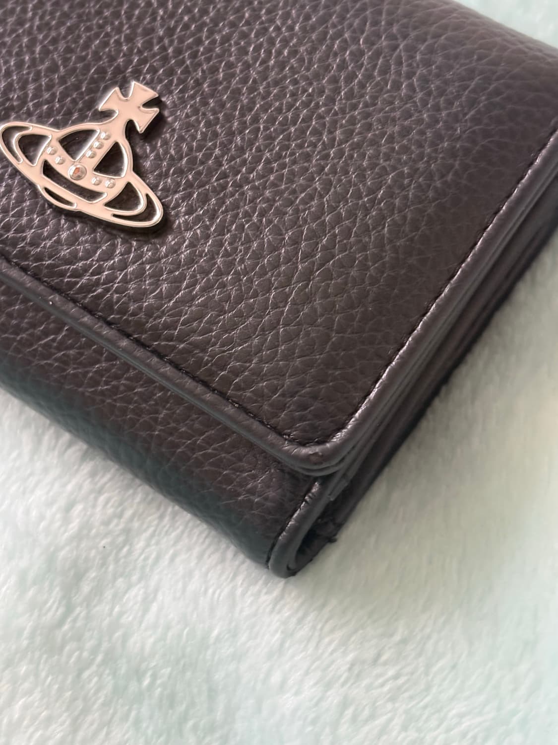 비비안 웨스트우드 스몰 프레임 지갑 블랙 상품이미지7