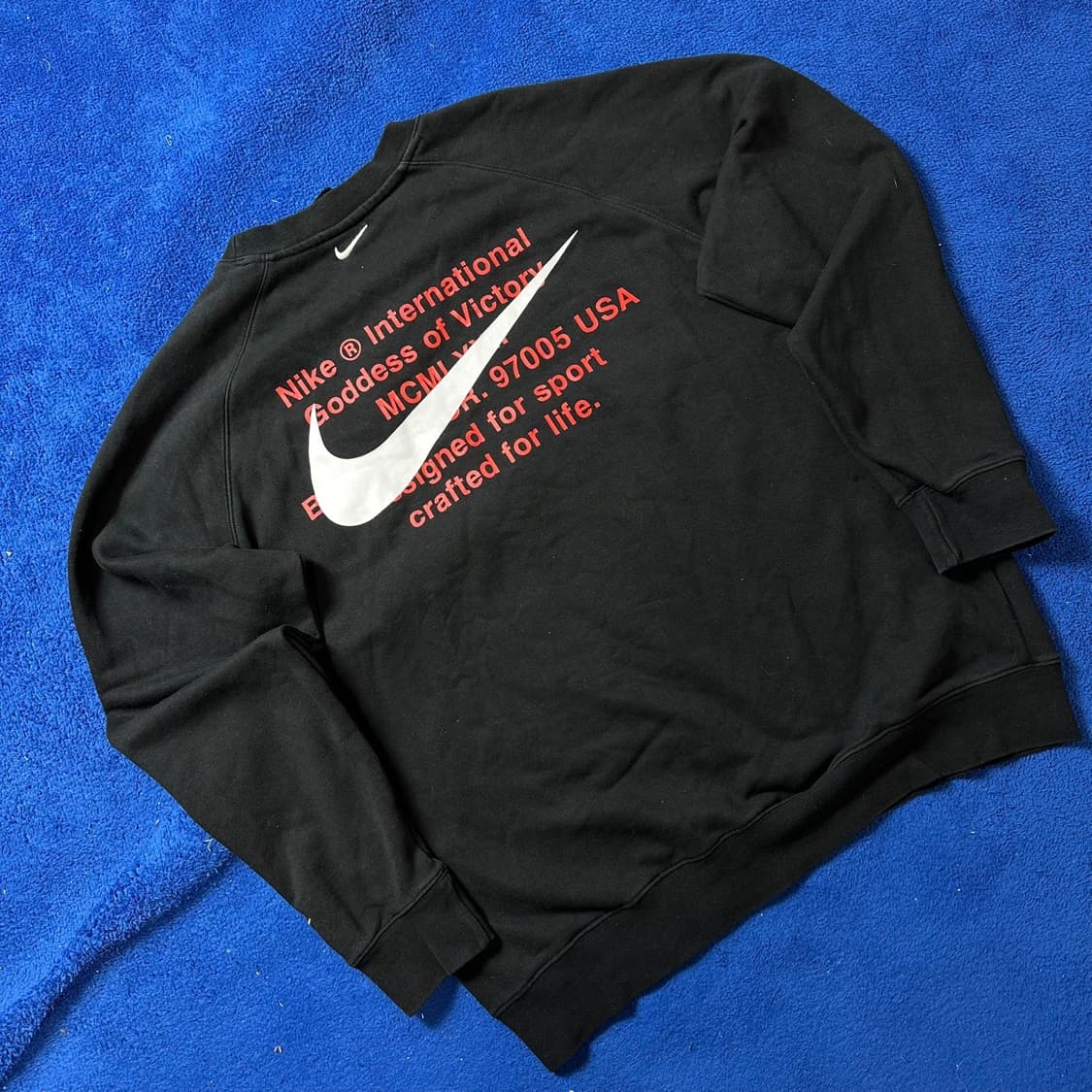 나이키 더블 스우시 자수 맨투맨 상품이미지3