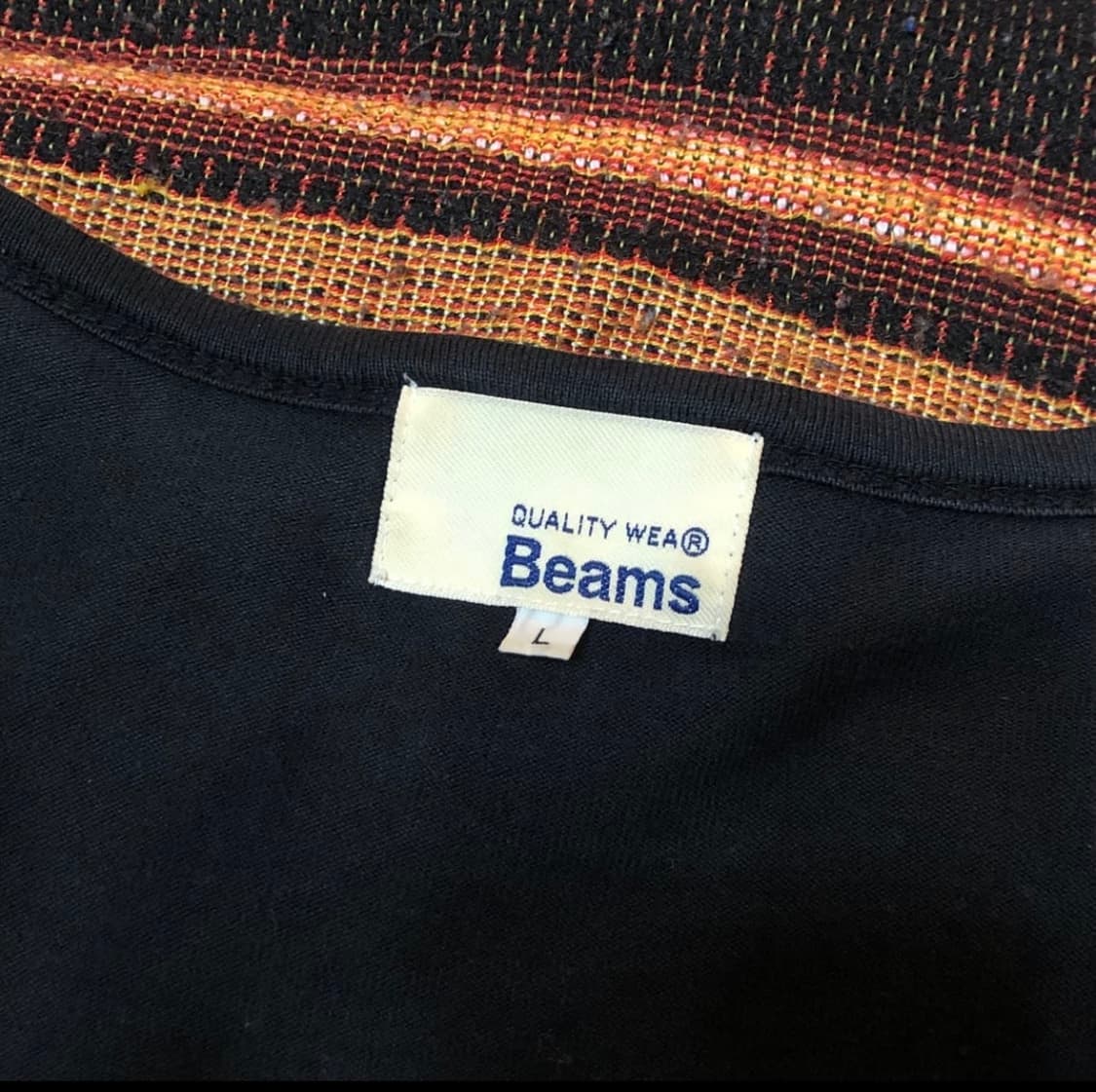 빔즈 벨벳 스트라이프 가디건 상품이미지6