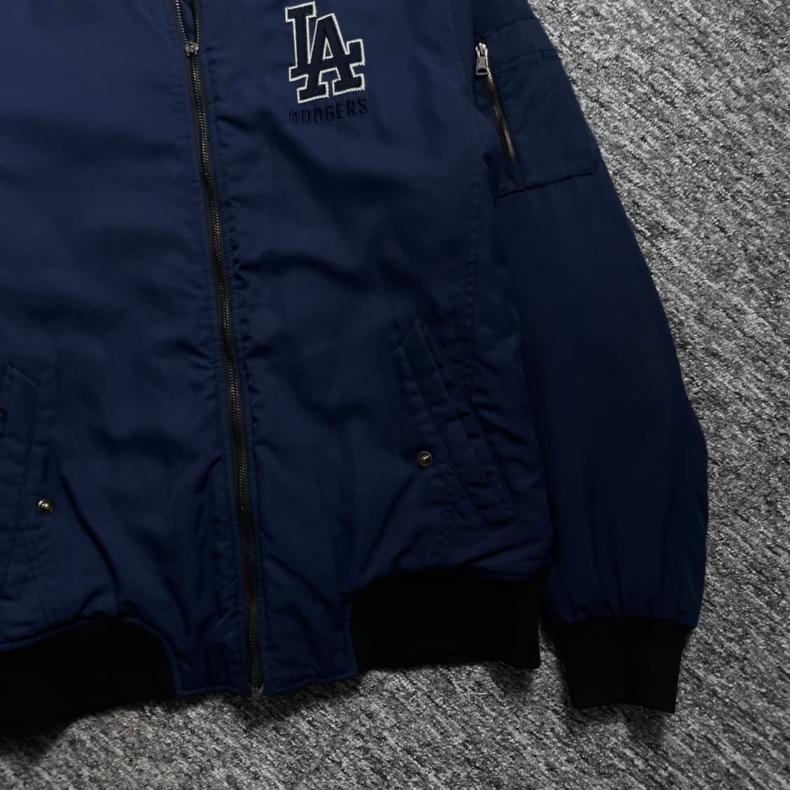 MLB LA 다저스 빅로고 봄버 블루종y 2626 상품이미지3