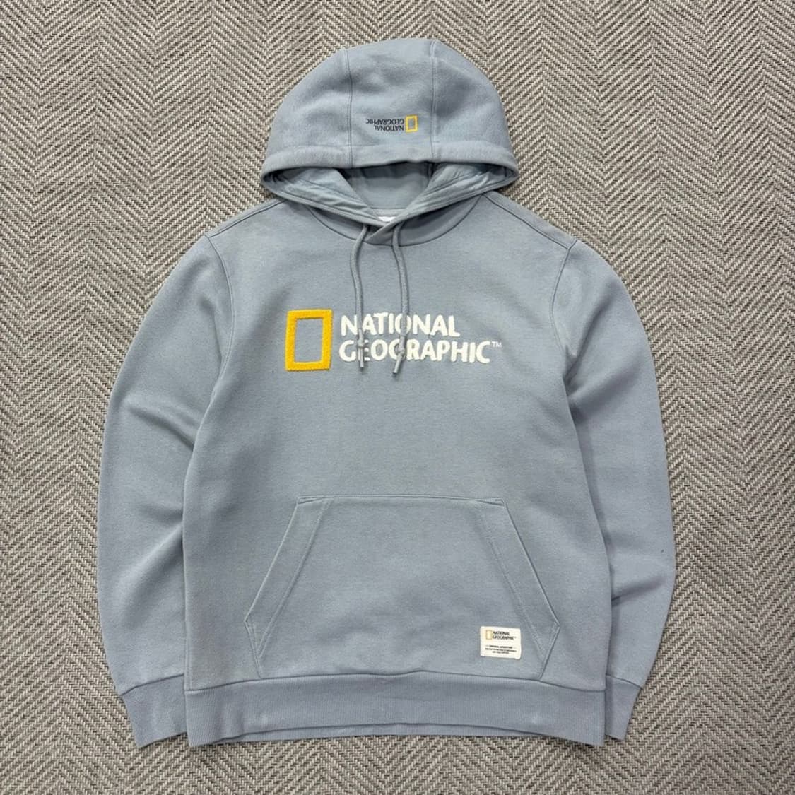 내셔널지오그래픽 빅로고 후드티 v2183 상품이미지1