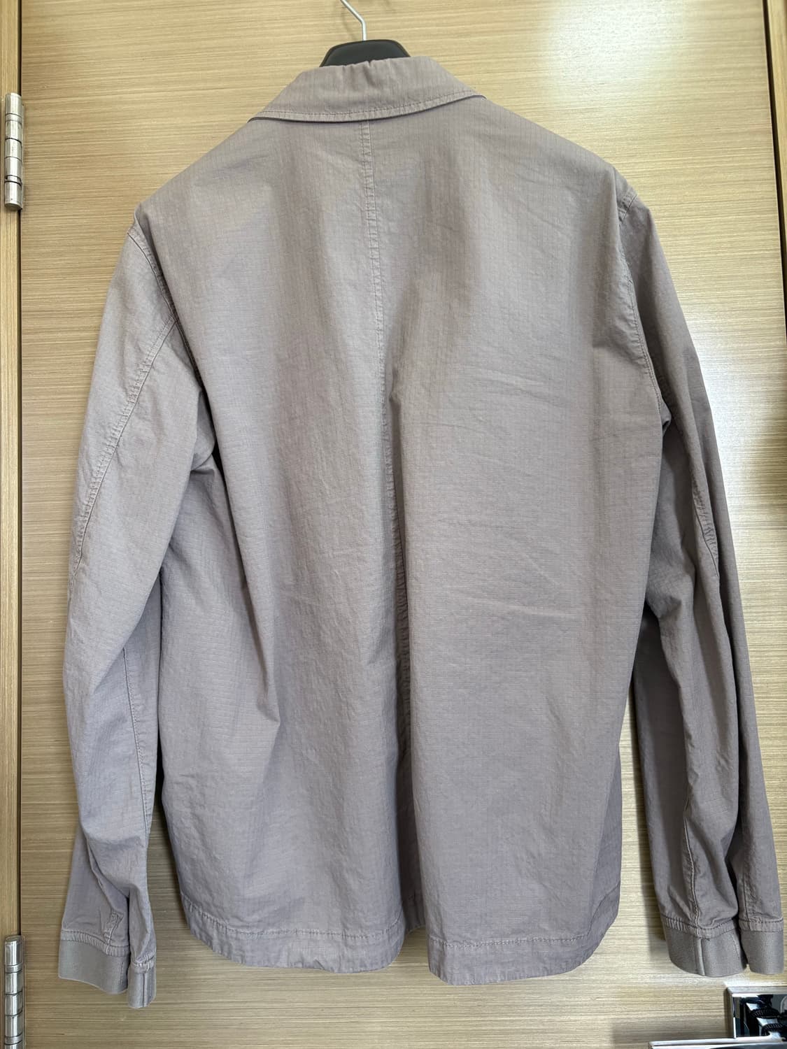 스톤 아일랜드 코튼 오버셔츠 다크 그레이 L 상품이미지5