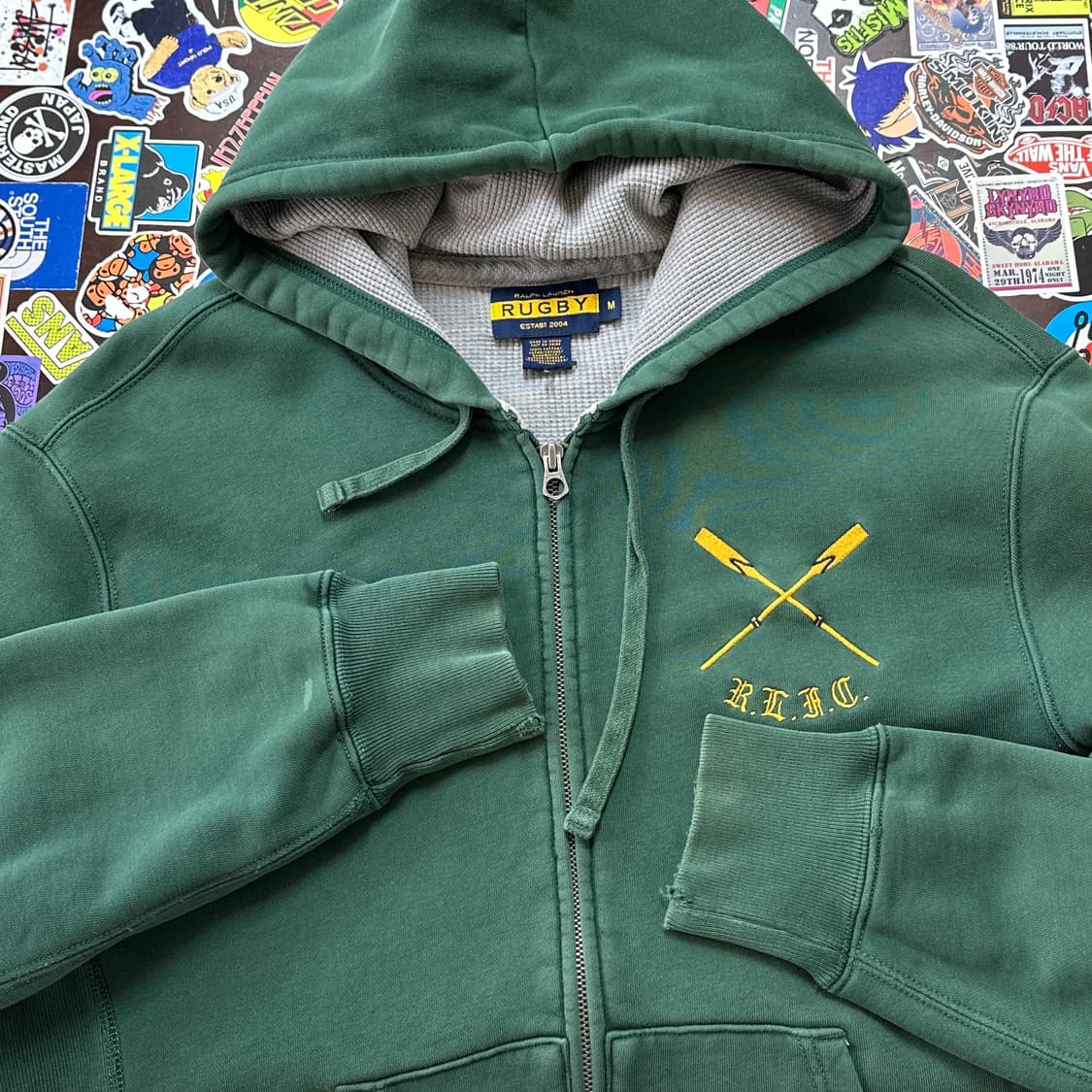 럭비 랄프로렌 페이디드 후드집업 M 상품이미지1