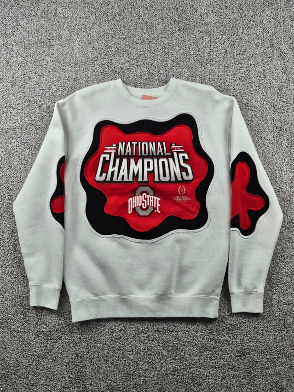 오하이오스테이트 아플리케 커스텀 맨투맨 스웻 셔츠 ( M ) / 9346 상품이미지2