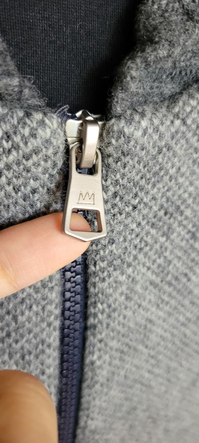 (남성110사이즈) 장미쉘바스키아 니트가디건집업(모80%) 상품이미지9