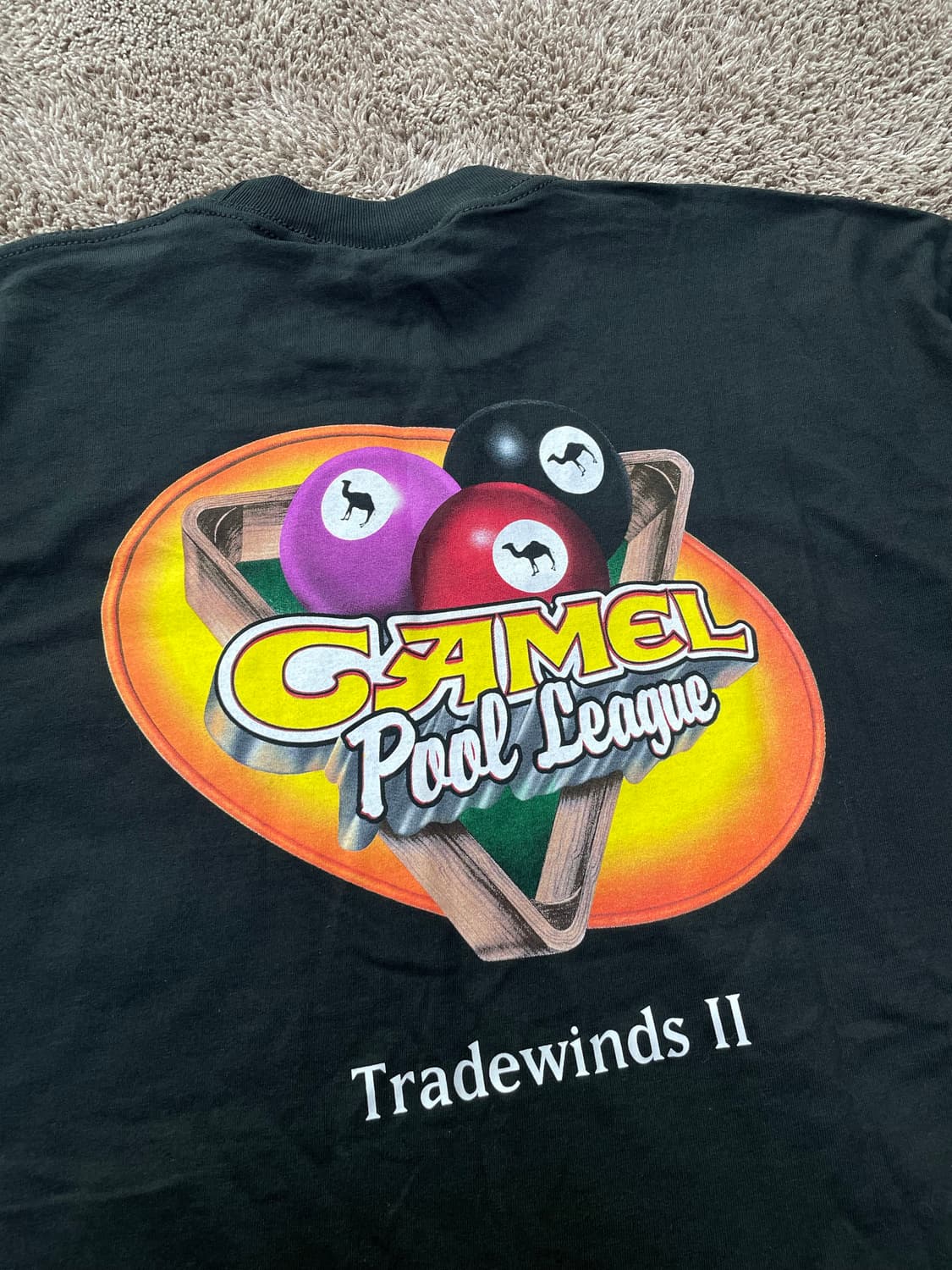 90s 카멜시가렛 프로모 티셔츠 camel tee 상품이미지1