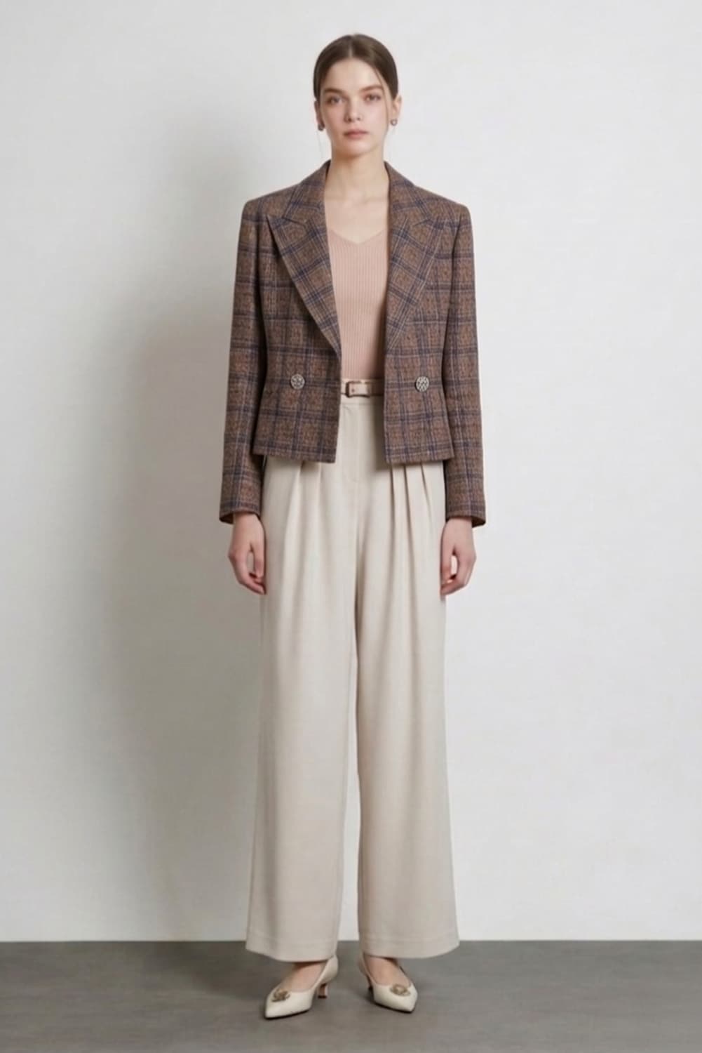 미샤 린넨블렌드 자켓 44사이즈(55가능) 상품이미지1